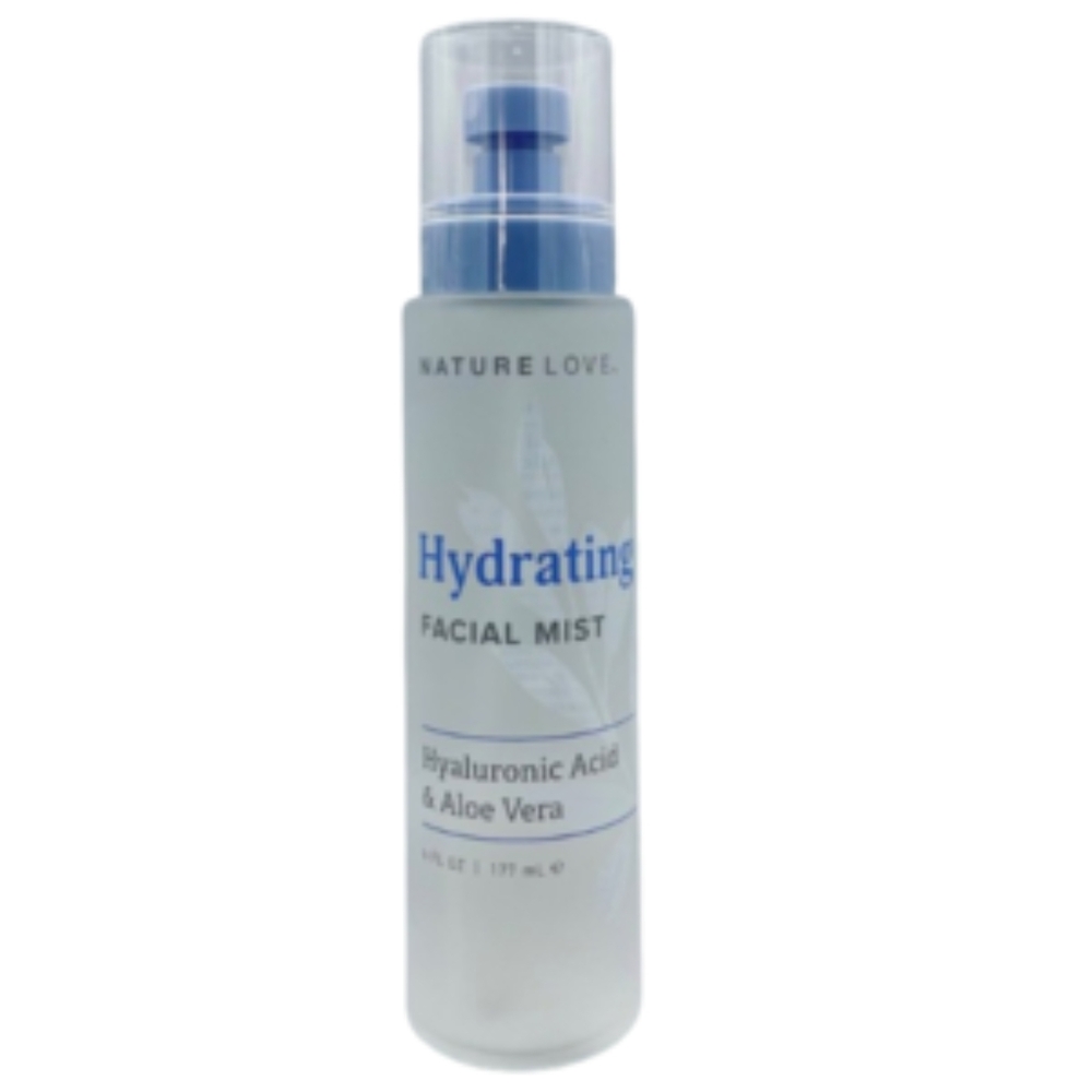 NWT Nature Love Hydrating Facial Mist - Blue